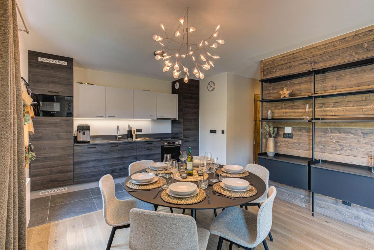 White Pearl A05 Modern Apartment Chamonix Alpes Travel Sleeps 4 To 6 Extérieur photo